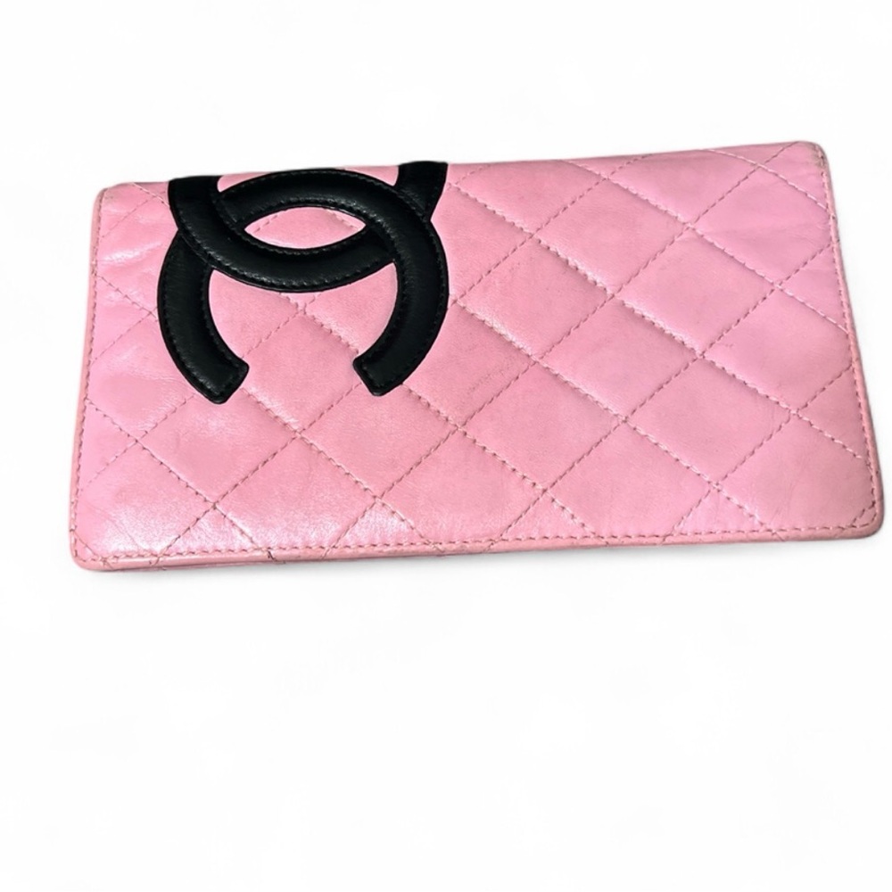 Chanel Cambon line long wallet